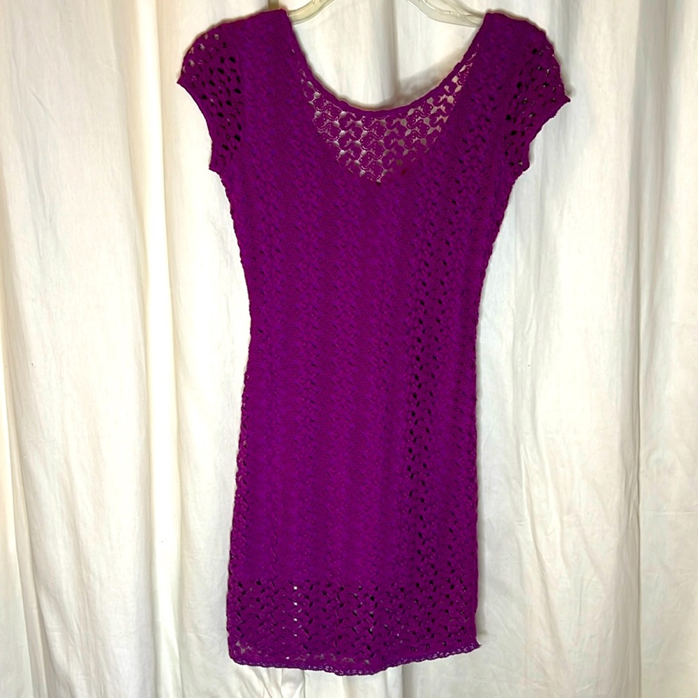 Free People Lace Mini Dress
